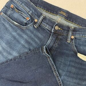 Polo Ralph Lauren Jeans Mens 33x29 Blue Med Wash Denim Hampton Relaxed Straight